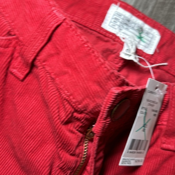 Current/Elliott Charlotte Gainsbourg Slim Straight Corduroy Jeans - 32 - Picture 6 of 7